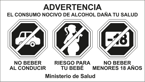 Así son los nuevos sellos y prohibiciones en comercio y publicidad de alcoholes por ley de etiquetado