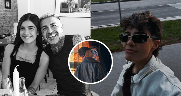 Eva Méndez junto a su padre DJ Méndez en referencia a dedicatoria por cumpleaños