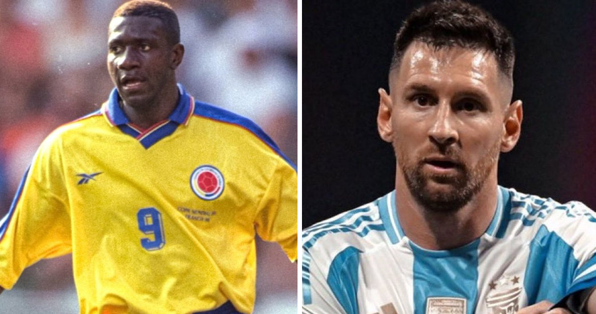 “Tren” Valencia arremetió contra Lionel Messi antes de la final de Copa América.