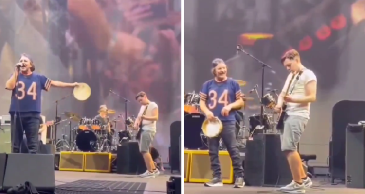 Cómo el sueño de Eddie Vedder llevó a que un fanático chileno se subiera a tocar junto a Pearl Jam