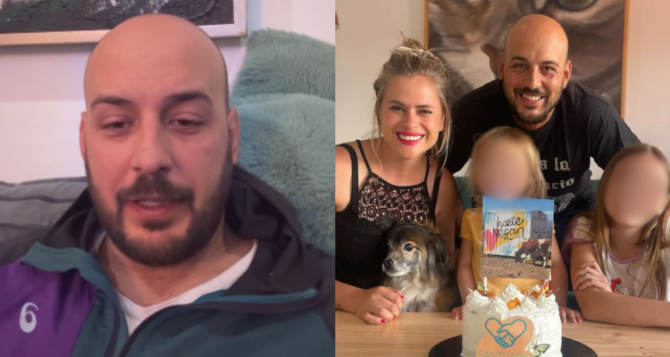 Federico Koch revela estar durmiendo en una sola pieza junto a Eliana Albasetti y su familia tras robo