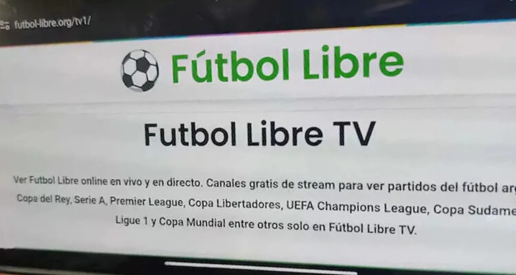 Fútbol Libre contexto