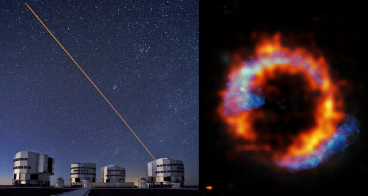 Galaxia hiperluminosa descubierta desde Chile