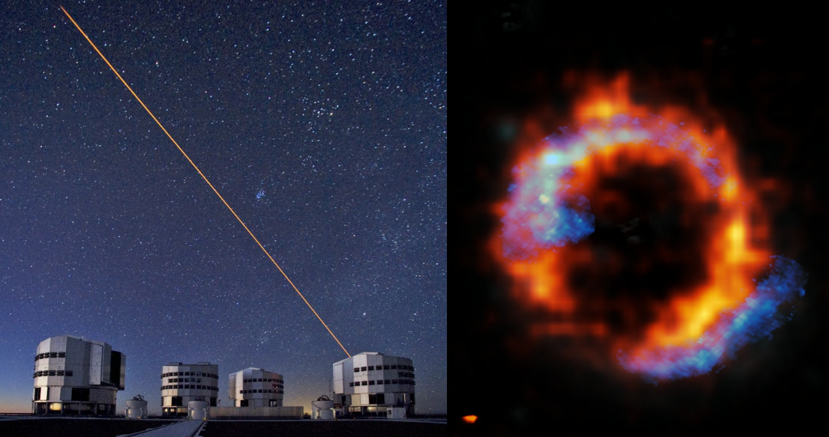 Galaxia hiperluminosa descubierta desde Chile