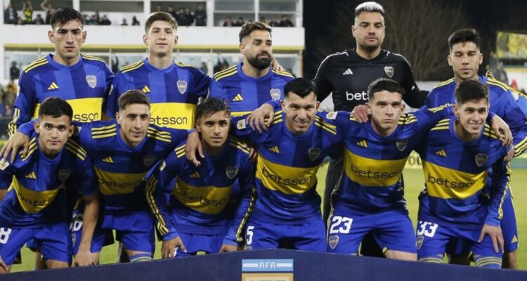 Gary Medel tuvo su reestreno con Boca Juniors en Argentina.