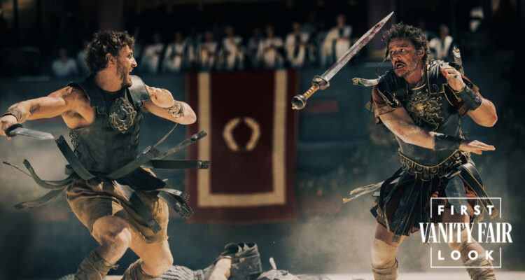Pedro Pascal y Paul Mescal en ‘Gladiador 2’