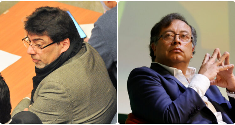 Daniel Jadue y Gustavo Petro