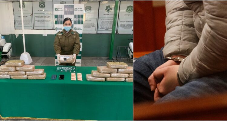 prisión preventiva para banda que internó droga de Calama a Los Ángeles: les incautaron 67 kilos de marihuana