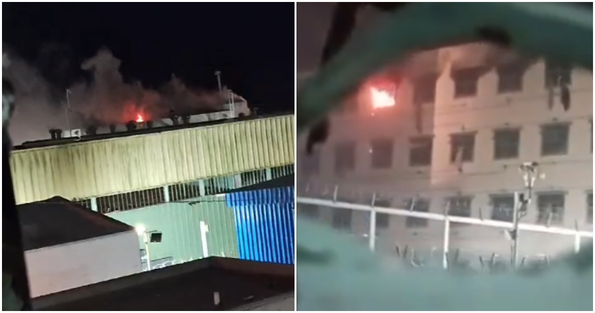 Incendio en cárcel de Valparaíso