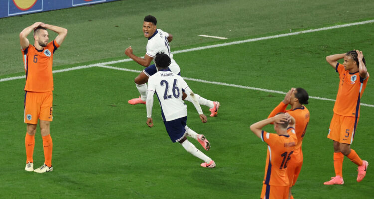 Inglaterra venció a Países Bajos y avanzó a la final de la Eurocopa 2024.