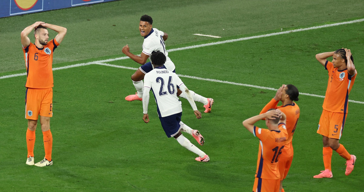 Inglaterra venció a Países Bajos y avanzó a la final de la Eurocopa 2024.