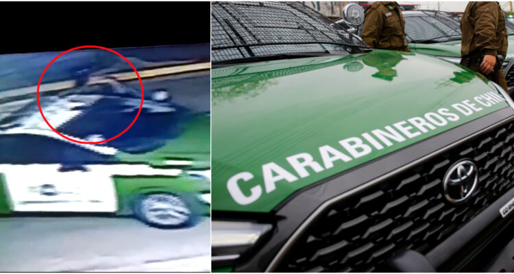Insólito robo de radiopatrulla de Carabineros en Peñalolén: conductor furtivo abandonó móvil y huyó