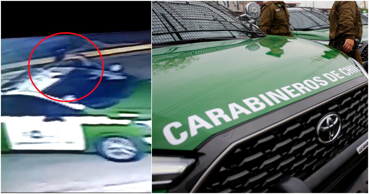 Insólito robo de radiopatrulla de Carabineros en Peñalolén: conductor furtivo abandonó móvil y huyó