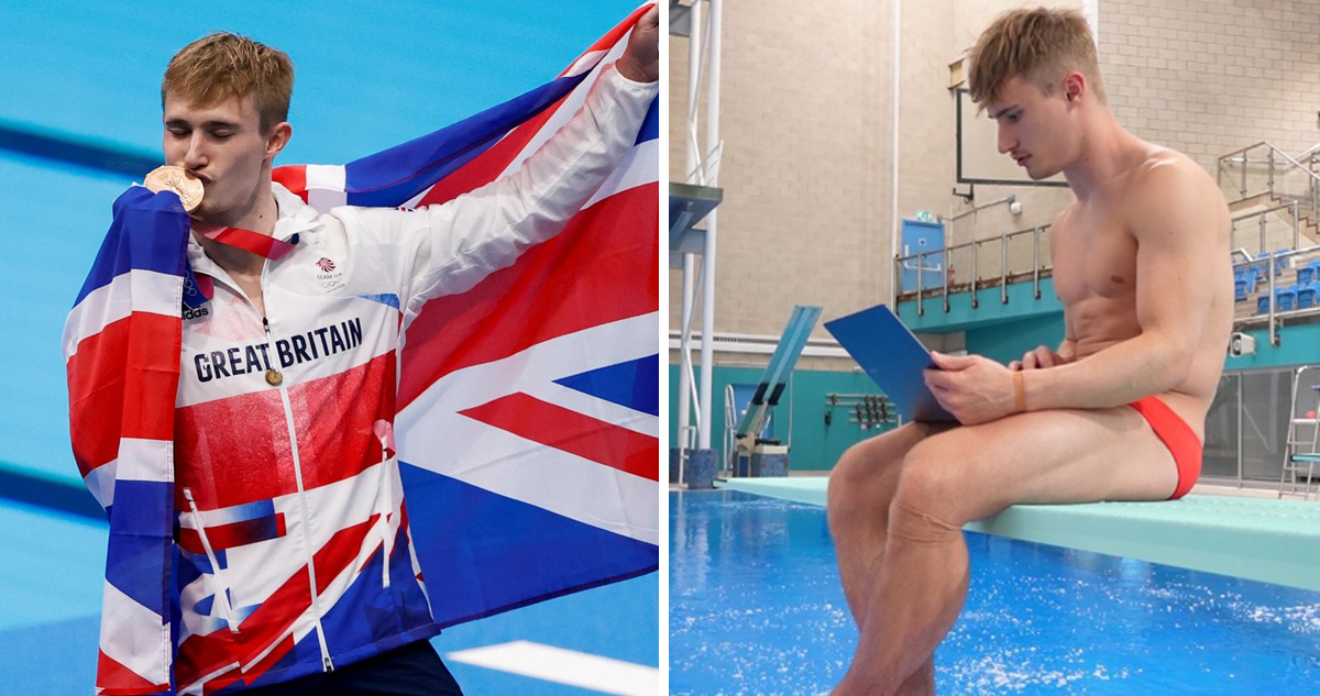 Jack Laugher deslumbra en OnlyFans y espera hacerlo en París 2024.