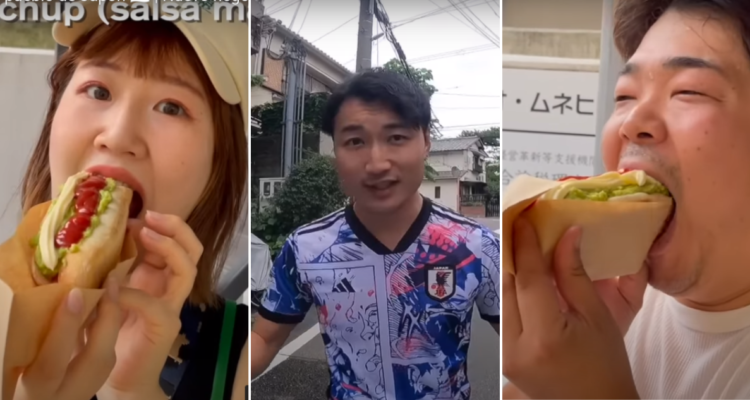 Japonés y los completos italianos