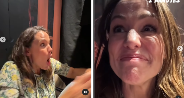 VIDEO | Actriz Jennifer Garner quedó atrapada por más de una hora en un ascensor de la Comic-Con