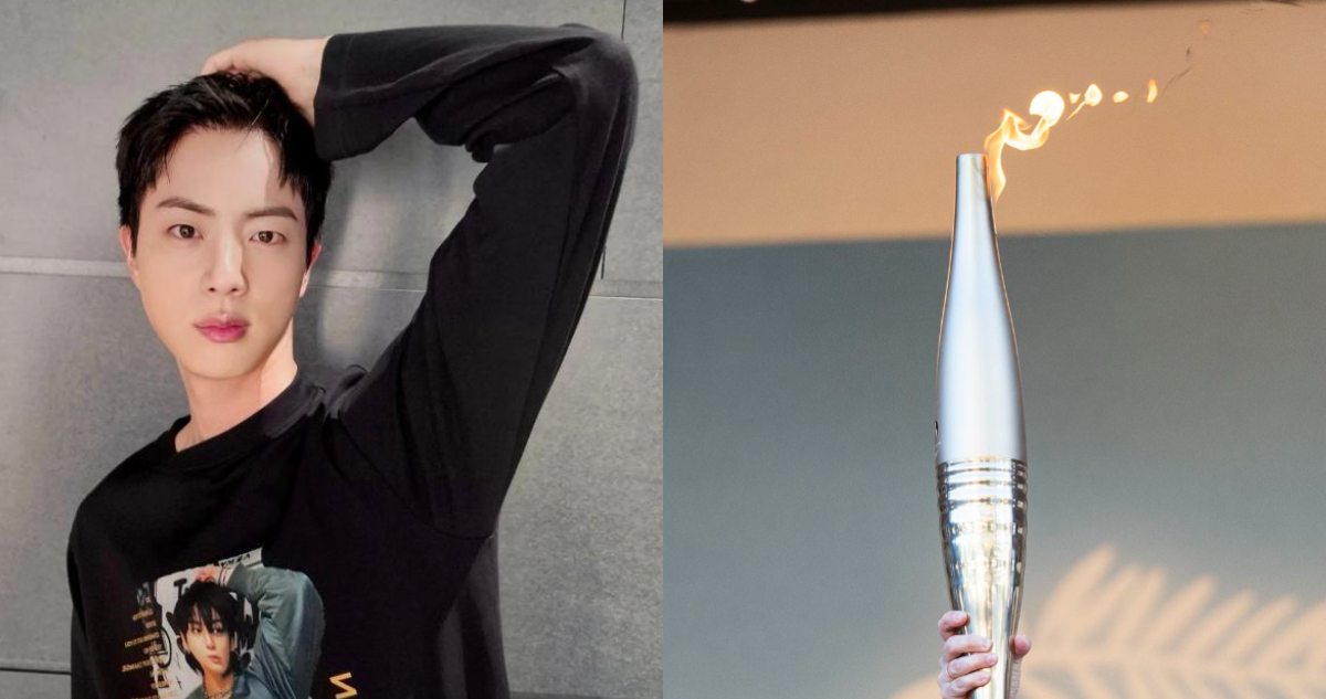 Jin de BTS portará la Antorcha Olímpica de los JJOO de París 2024