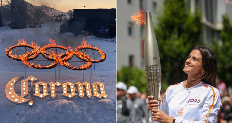 Chile dio el vamos a los JJOO en la nieve con deportista que cargó la antorcha olímpica.