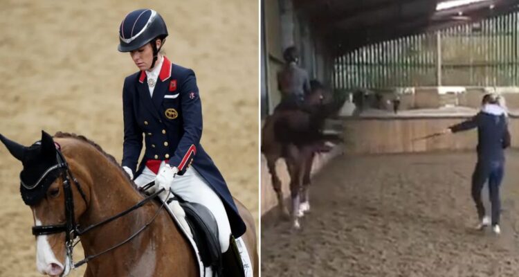 Filtran video que obligó a la jinete Charlotte Dujardin a renunciar a los JJOO: el feroz maltrato a su caballo