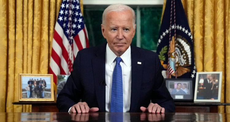Joe Biden afirma que se retiró de la carrera presidencial por la “defensa a la democracia”