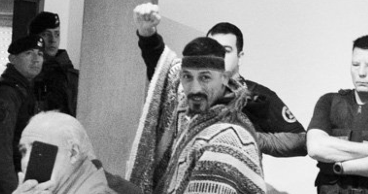 Gendarmería pide a Juzgado informar si Jones Huala cumplió su condena