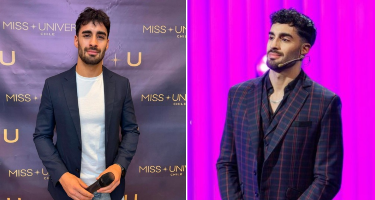 Jorge Aldoney animación de Miss Chile