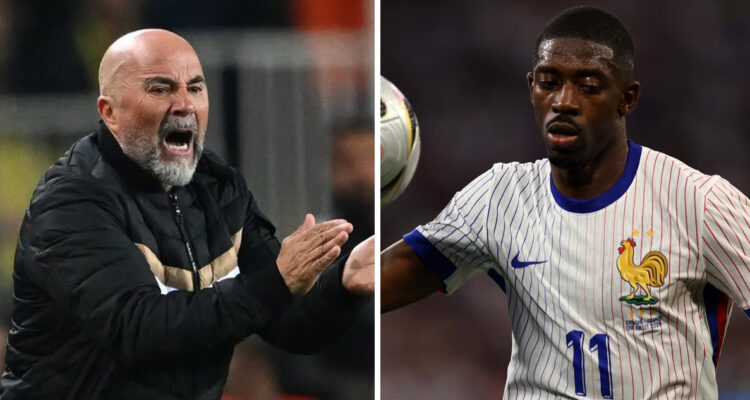 Jorge Sampaoli se disculpó por su frase contra Ousmane Dembelé.