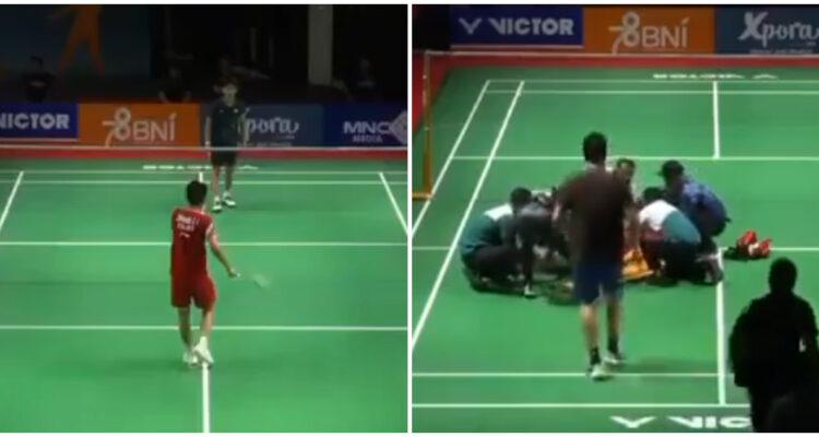 jugador chino bádminton