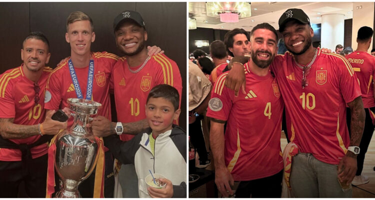 Junior Fernandes Eurocopa Carvajal y Dani Olmo