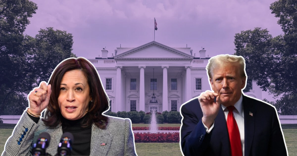 kamala harris y donald trump