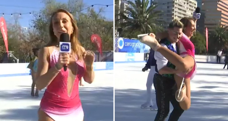 Karen Doggenweiler deslumbró con osadas piruetas sobre pista de patinaje