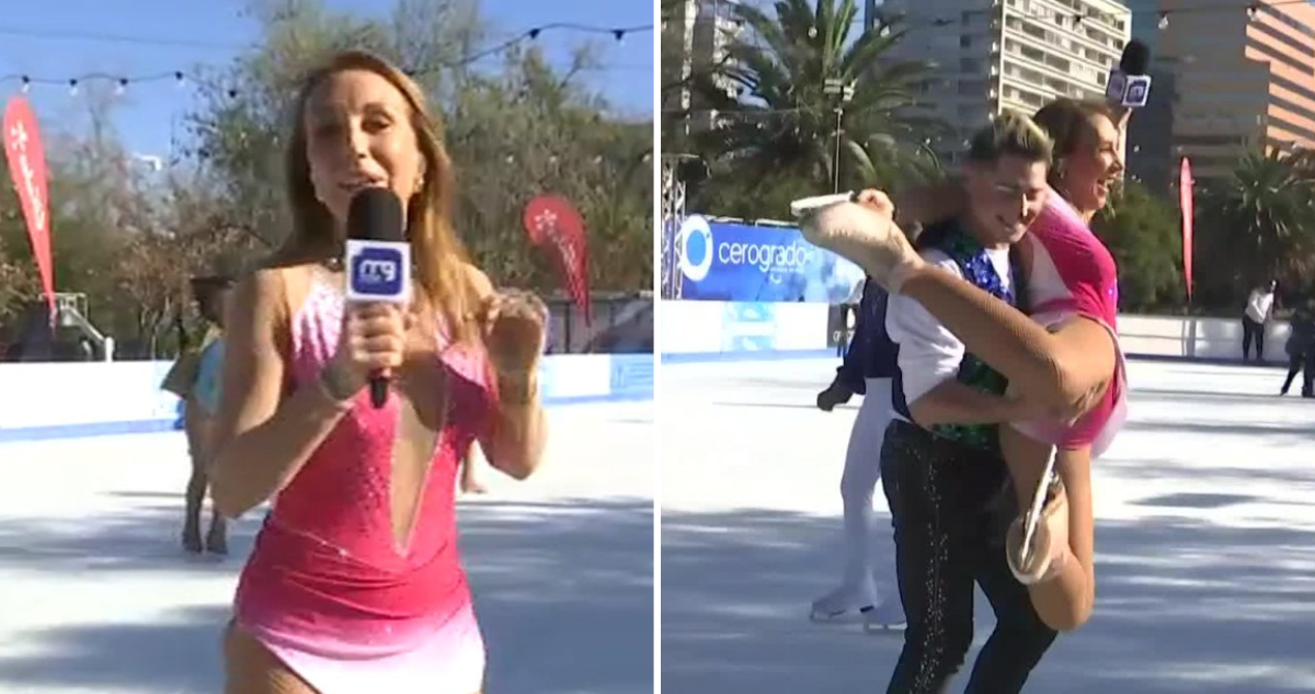 Karen Doggenweiler deslumbró con osadas piruetas sobre pista de patinaje