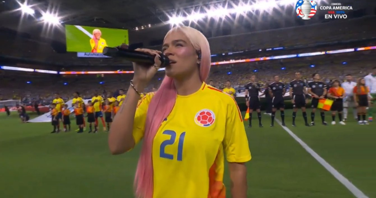 Karol G en Copa América