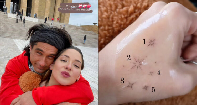 Kel Calderón y su tatuaje en honor a Claudio Iturra