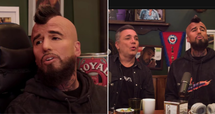 Kramer imita a Arturo Vidal