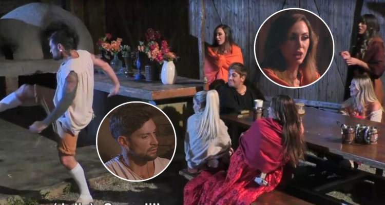 La “pataleta” de Luis Mateucci ante gesto de Daniela Colett en reality: terminó pateando una pared