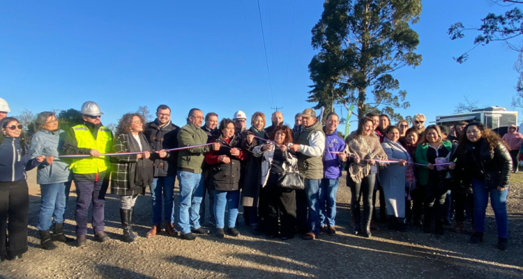 Inauguración de ruta alternativa en La Unión