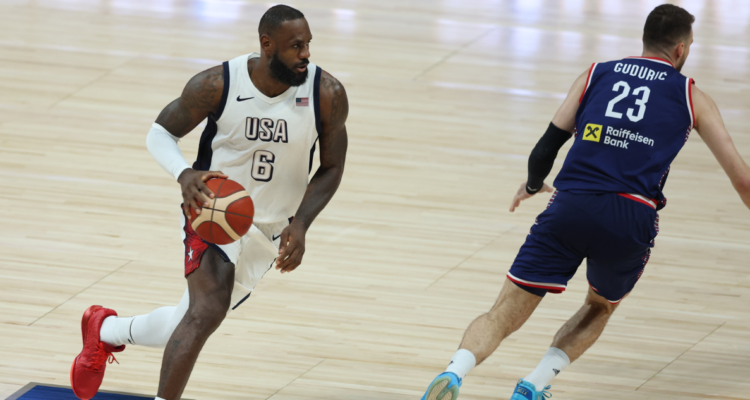 Elegido por sus compañeros: LeBron James será el abanderado de EEUU en Juegos Olímpicos París 2024