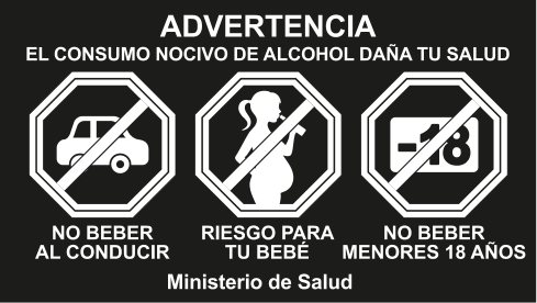 Así son los nuevos sellos y prohibiciones en comercio y publicidad de alcoholes por ley de etiquetado