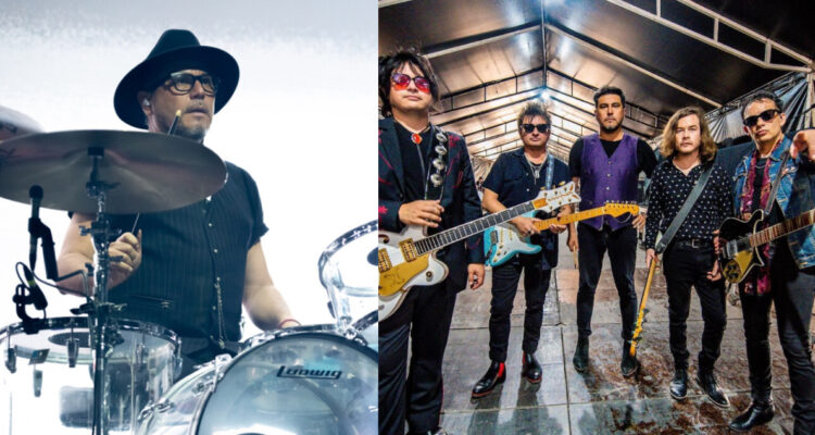 Foto de Mauricio Basualto, baterista de Los Bunkers