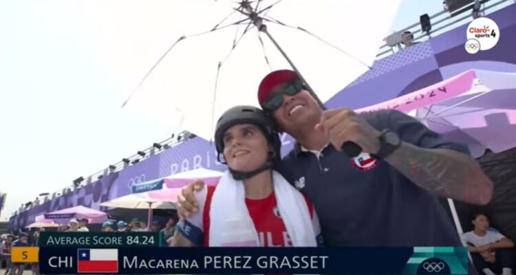Macarena Pérez, chilena se instaló en la final del ciclismo BMX de los JJJOO de París 2024