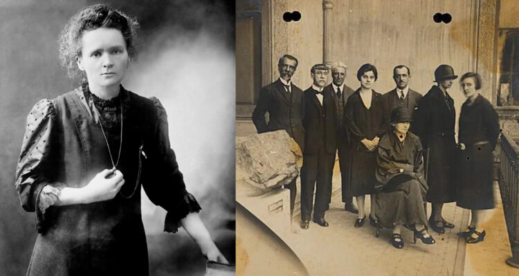 Marie Curie en su visita a Sudamérica, Brasil