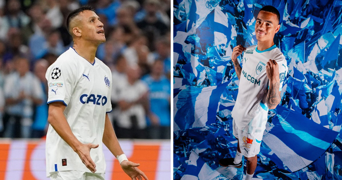 Olympique de Marsella se olvida definitivamente de Alexis Sánchez.