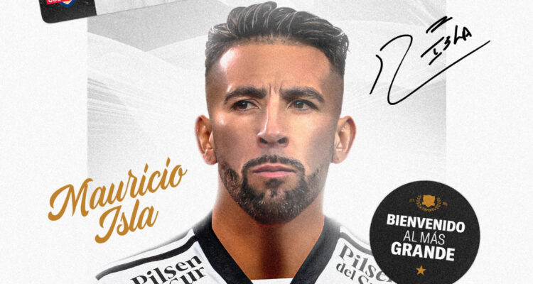 Mauricio Isla oficializado en Colo Colo
