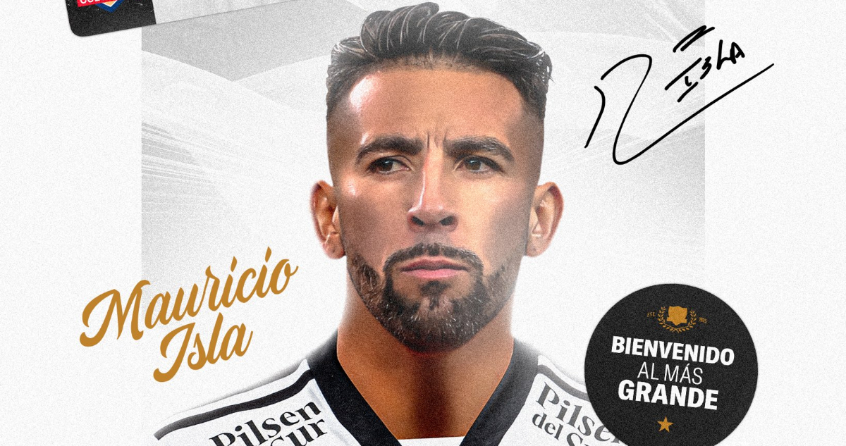 Mauricio Isla oficializado en Colo Colo