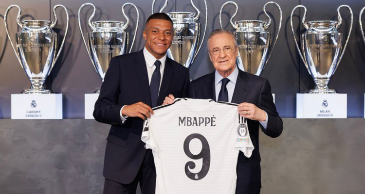 Mbappé ya es jugador del Real Madrid: “Desde niño tuve este sueño” dijo el francés ante una multitud