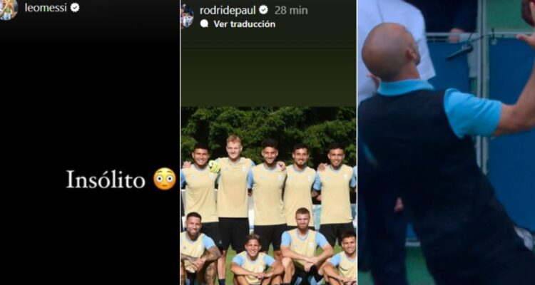 Messi y su séquito explotaron por derrota de Argentina en JJOO