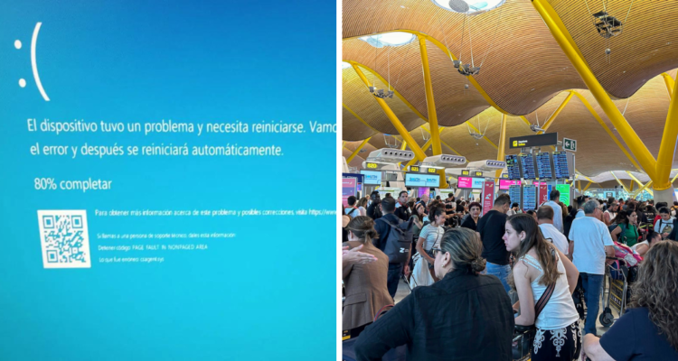 Caída mundial de Microsoft hace colapsar aeropuertos, servicios de pagos y medios de comunicación