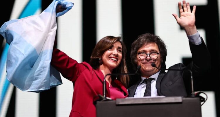 Javier Milei y Victoria Villarruel