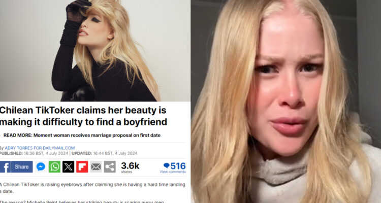 Modelo chilena Michelle Peint